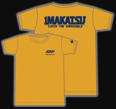 IK-306 IMAKATSU POCKET T-SHIRT (8) ゴールドイエロー×ネイビー