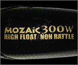 ハイフロート・ノンラトルモデルにはボディ背面に「HIGH FLOAT NON RATTLE」の刻印が入っています。